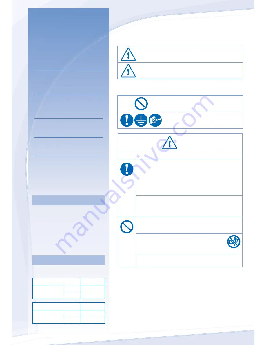 Panasonic CS-T19KD2H5 Operating Instructions Manual Download Page 18