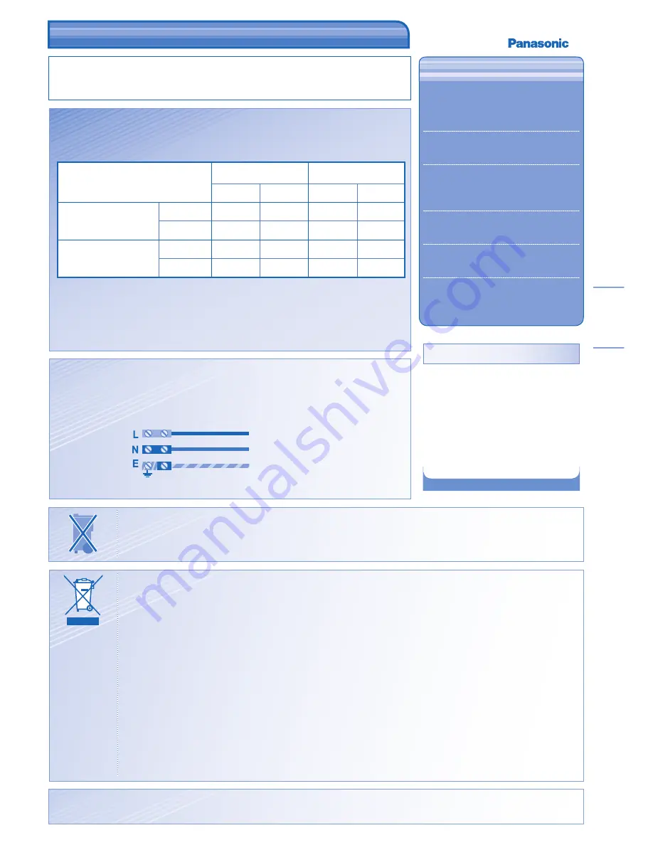 Panasonic CS-TE12HKE Operating Instructions Manual Download Page 27