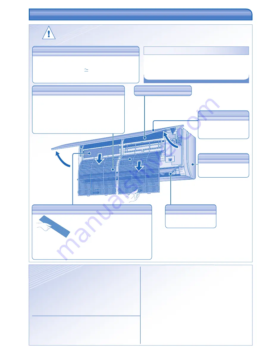 Panasonic CS-TE12HKE Operating Instructions Manual Download Page 54