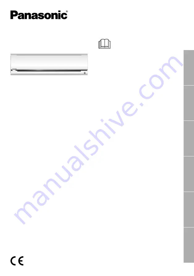 Panasonic CS-UE18RKE Operating Instructions Manual Download Page 1