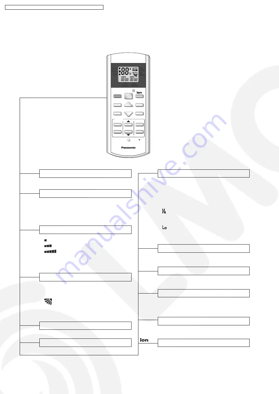 Panasonic CS-V12DKE Service Manual Download Page 4