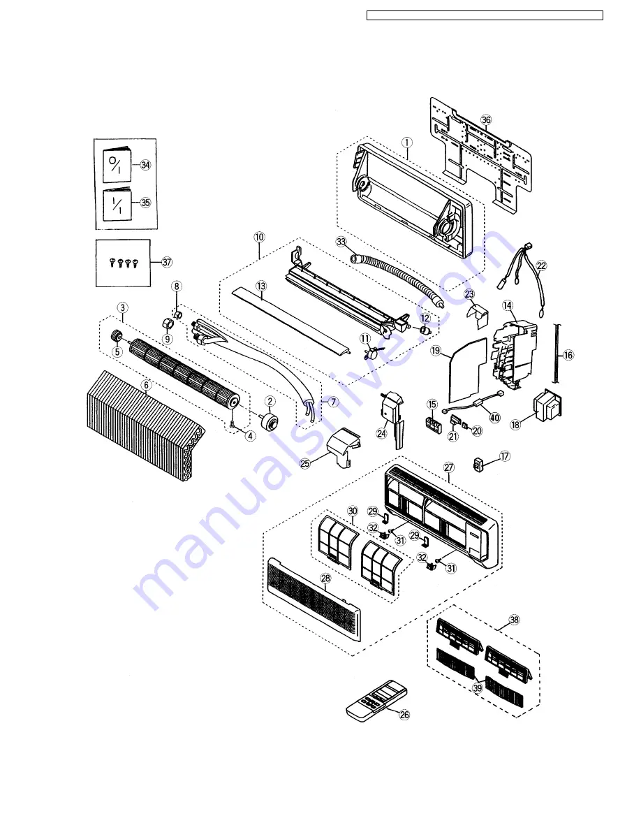 Panasonic CS-VA120KE Service Manual Download Page 69