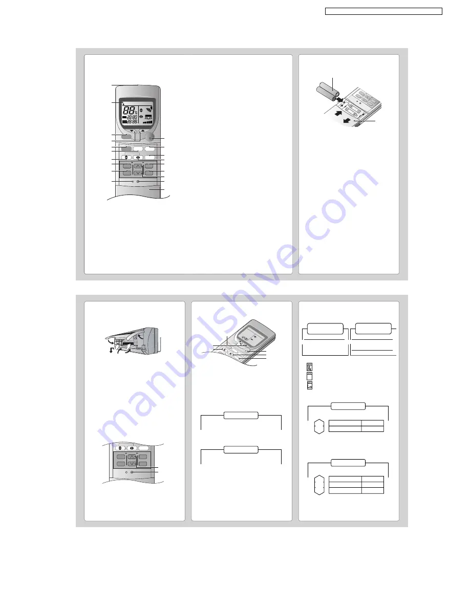 Panasonic CS-W18CKP Скачать руководство пользователя страница 31