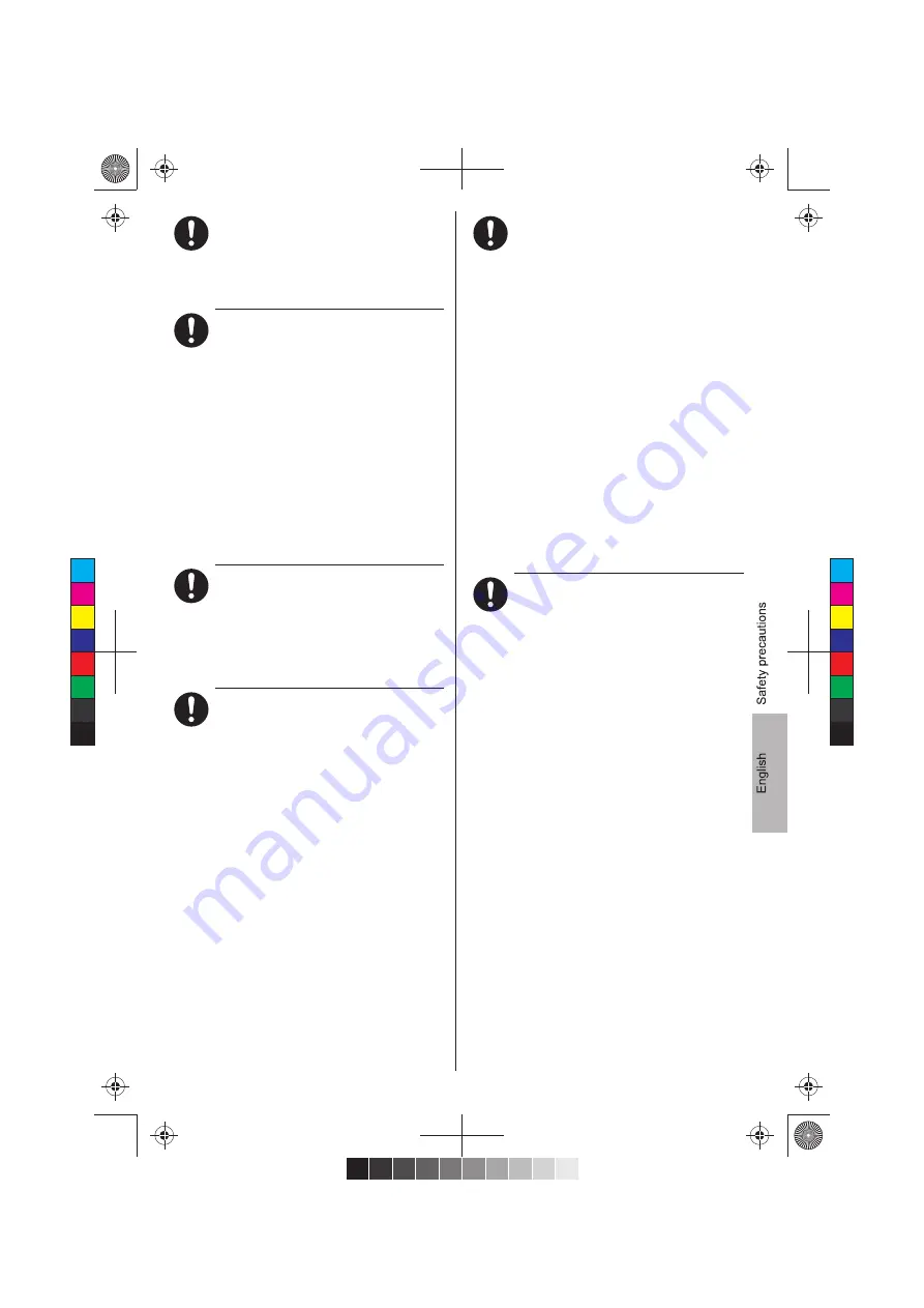 Panasonic CS-WU12VKY Series Operating Instructions Manual Download Page 7