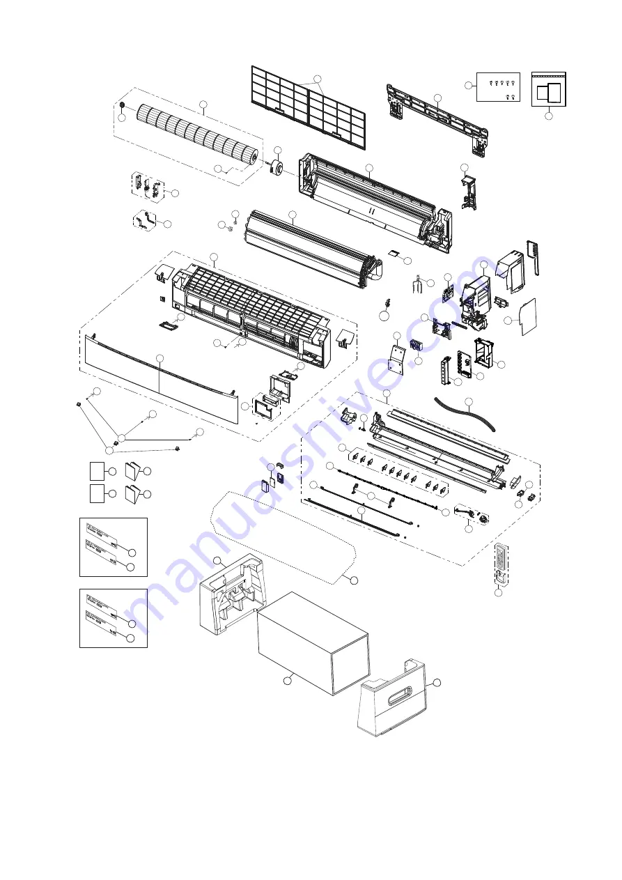 Panasonic CS-XE12WKUAW Service Manual Download Page 169