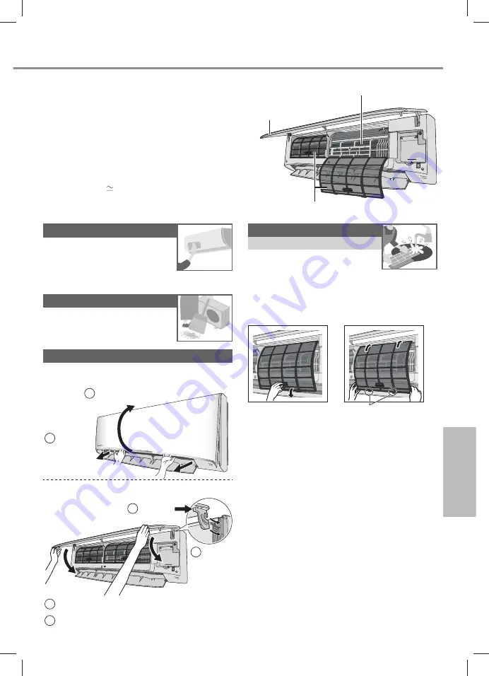 Panasonic CS-YE12UKV-6 Скачать руководство пользователя страница 21