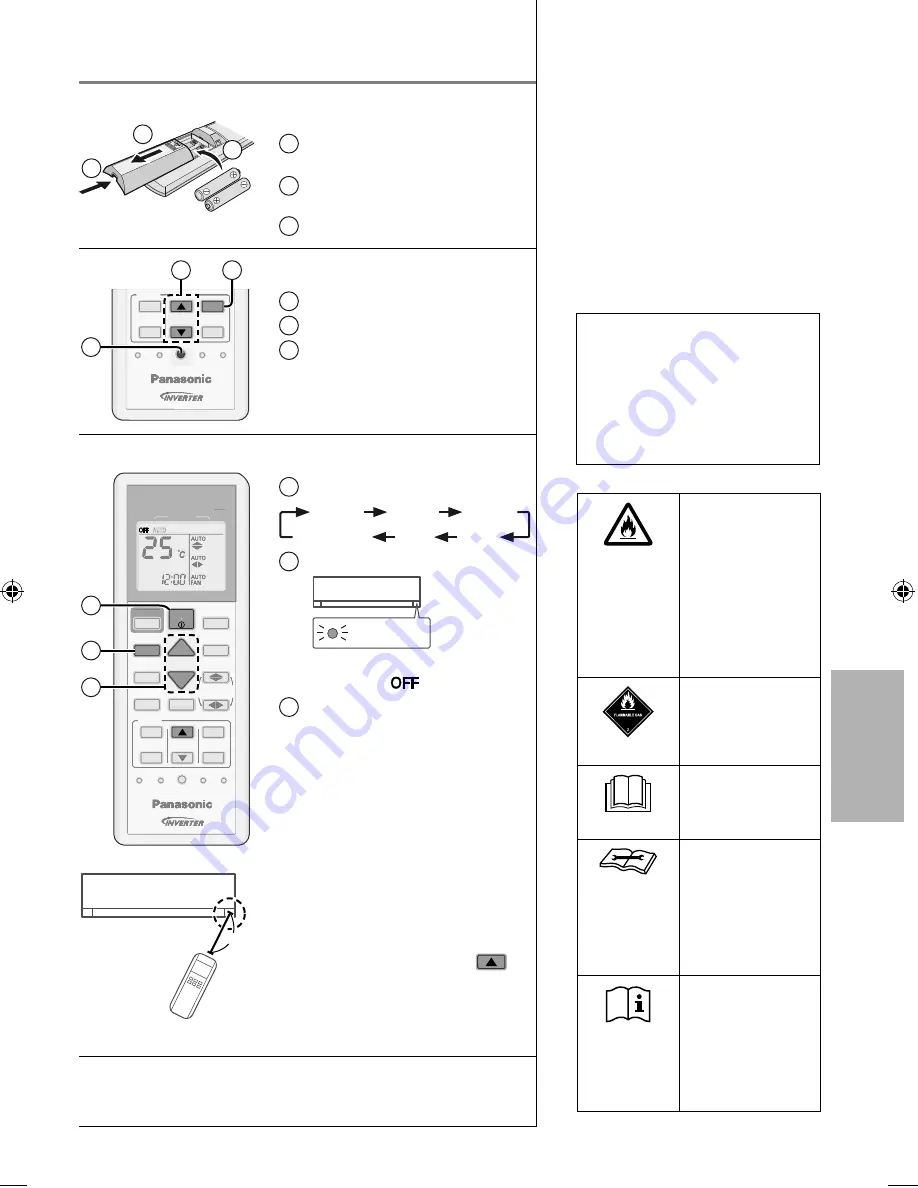 Panasonic CS-Z12RKR Скачать руководство пользователя страница 3