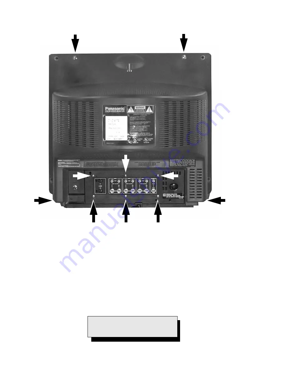 Panasonic CT-1388YD Скачать руководство пользователя страница 12