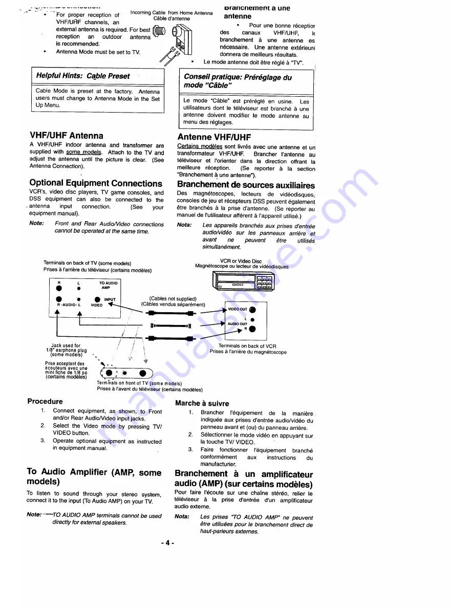 Panasonic CT-13R18C Скачать руководство пользователя страница 4