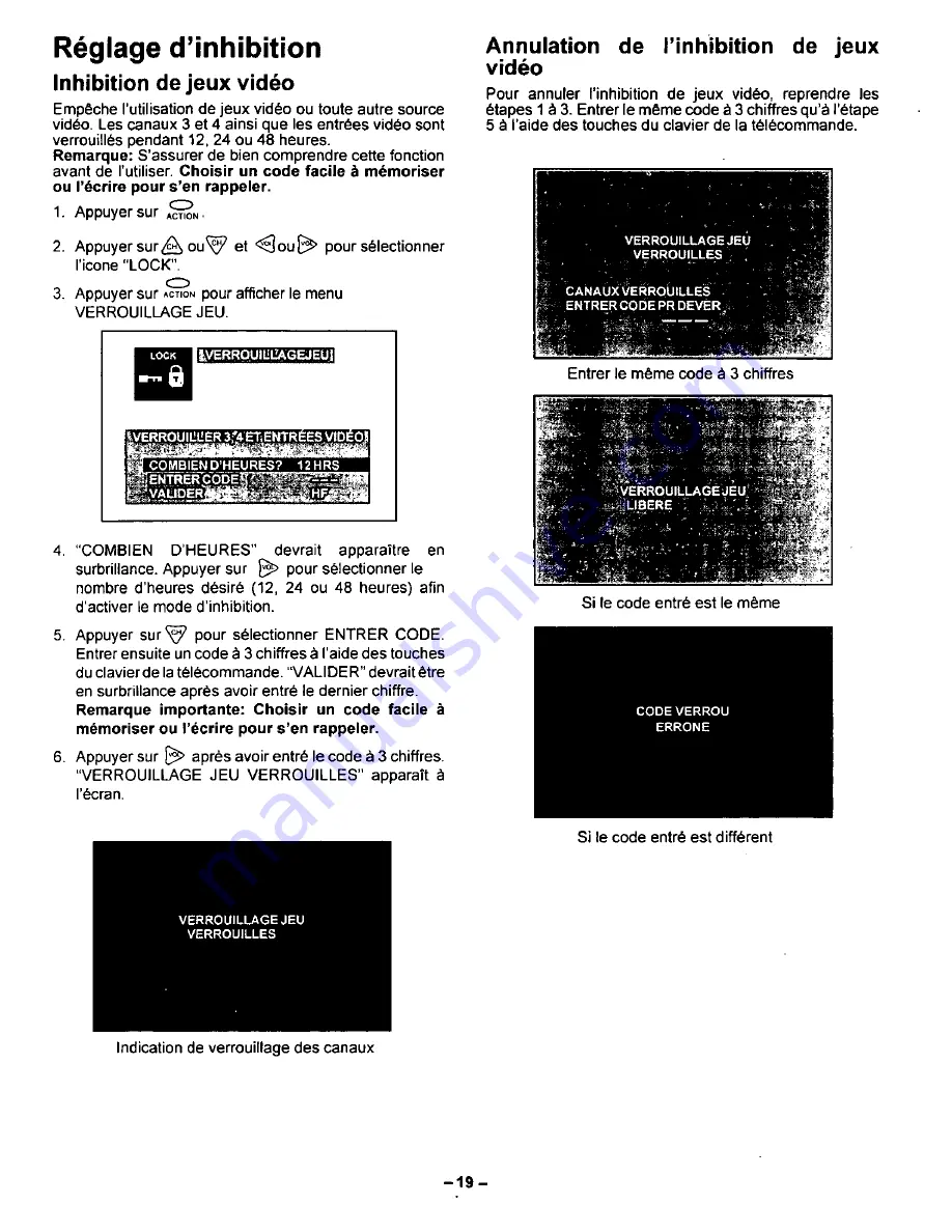 Panasonic CT-2768SD Operating Instructions Manual Download Page 47