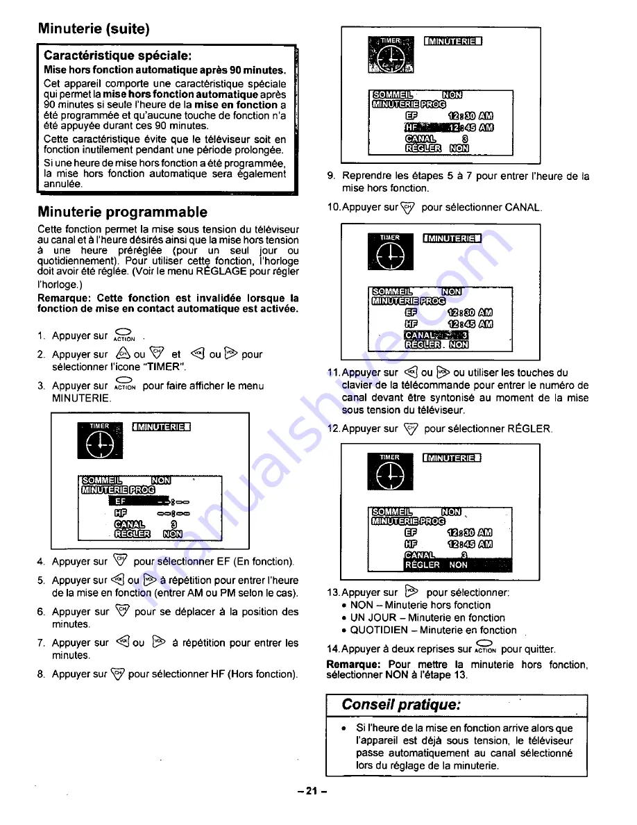 Panasonic CT-2768SD Operating Instructions Manual Download Page 49