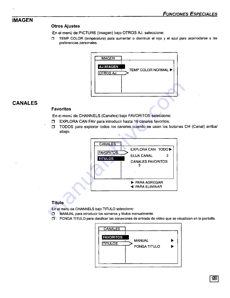 Panasonic CT-27D10 Operating Instructions Manual Download Page 33