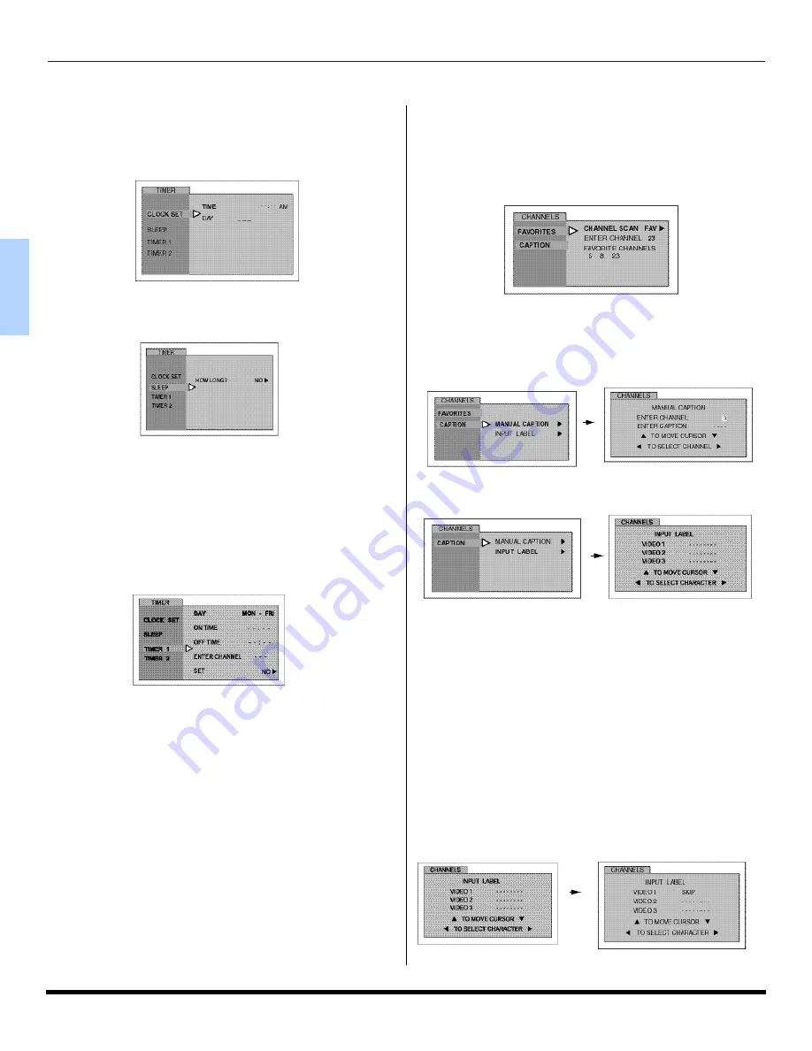 Panasonic CT-27E13-1 Operating Instructions Manual Download Page 14