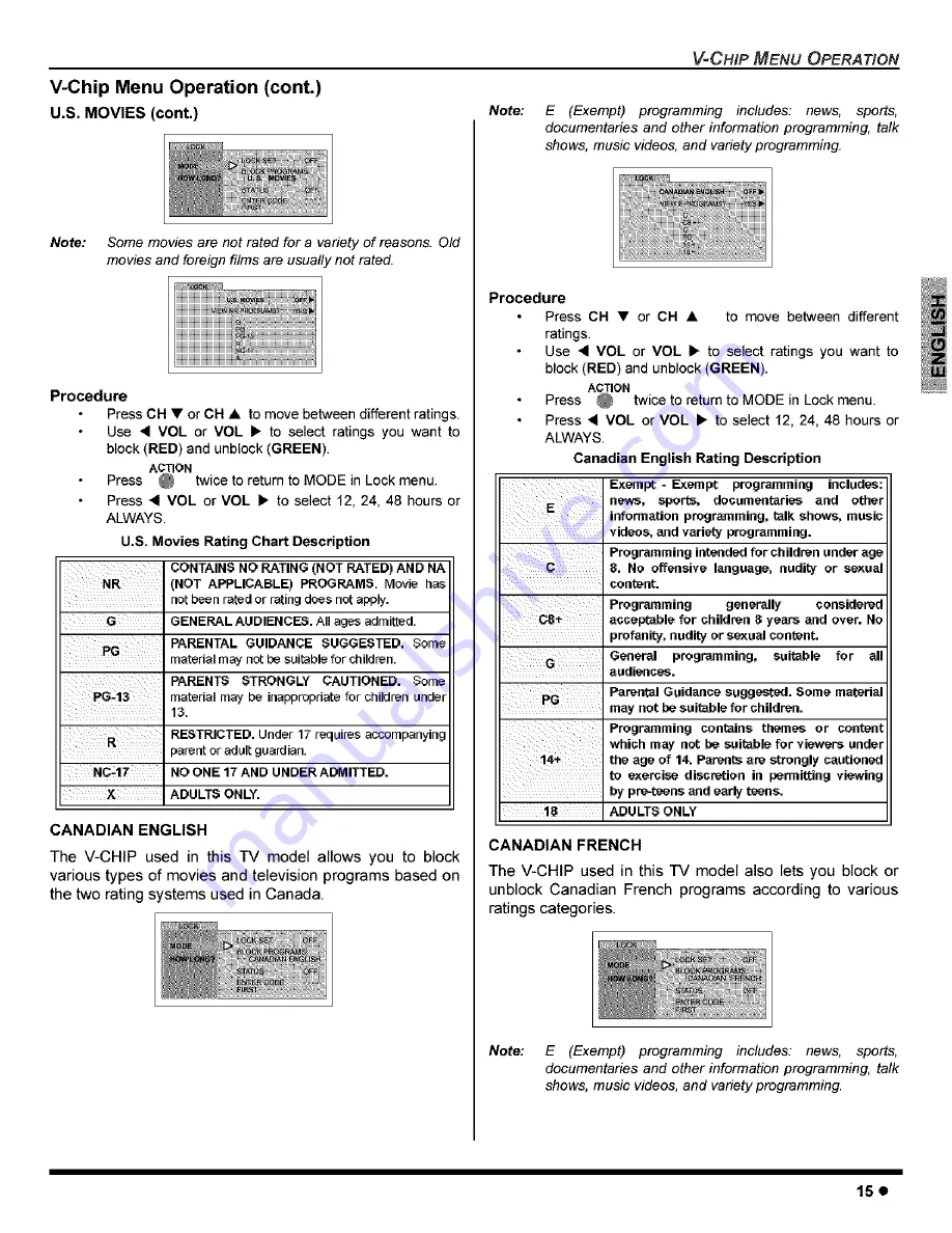 Panasonic CT-27E13 Manual Download Page 17