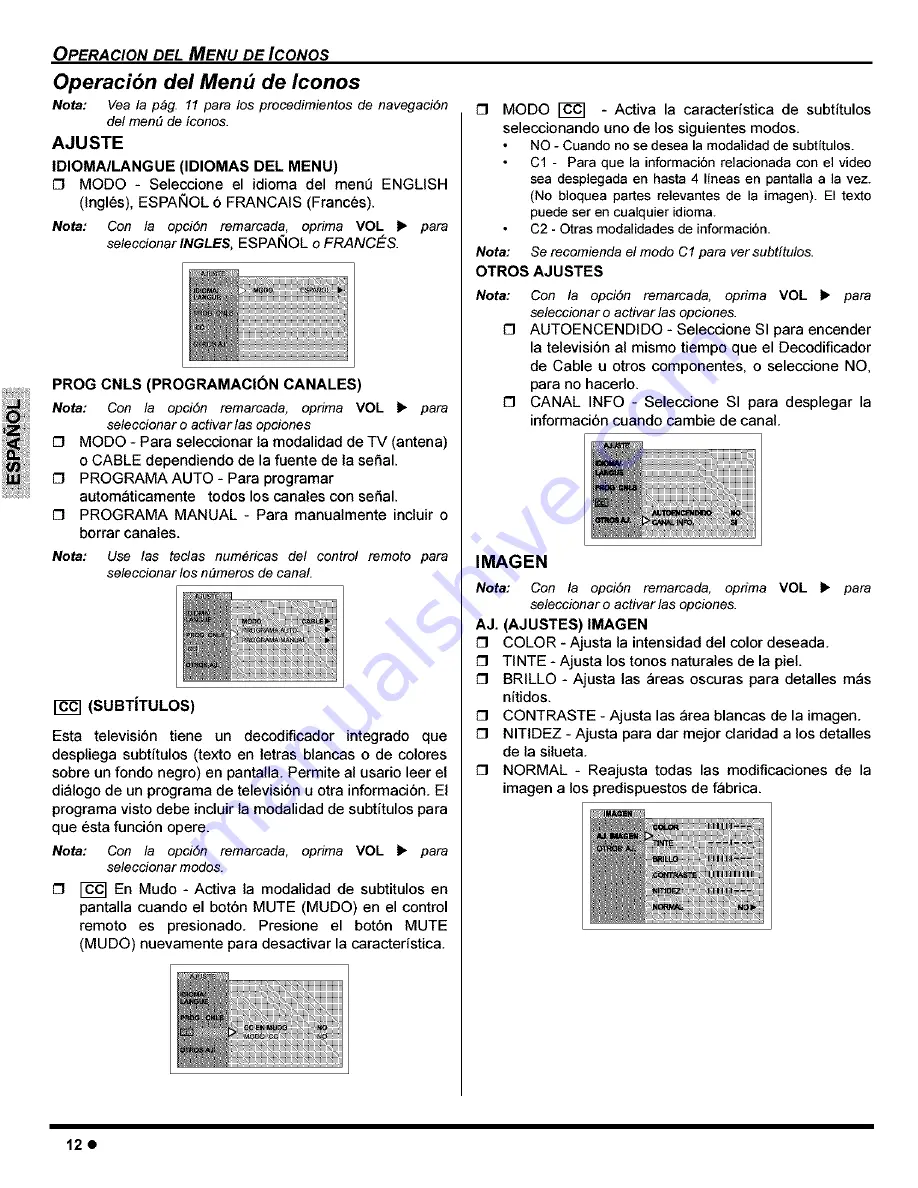 Panasonic CT-27E13 Скачать руководство пользователя страница 34