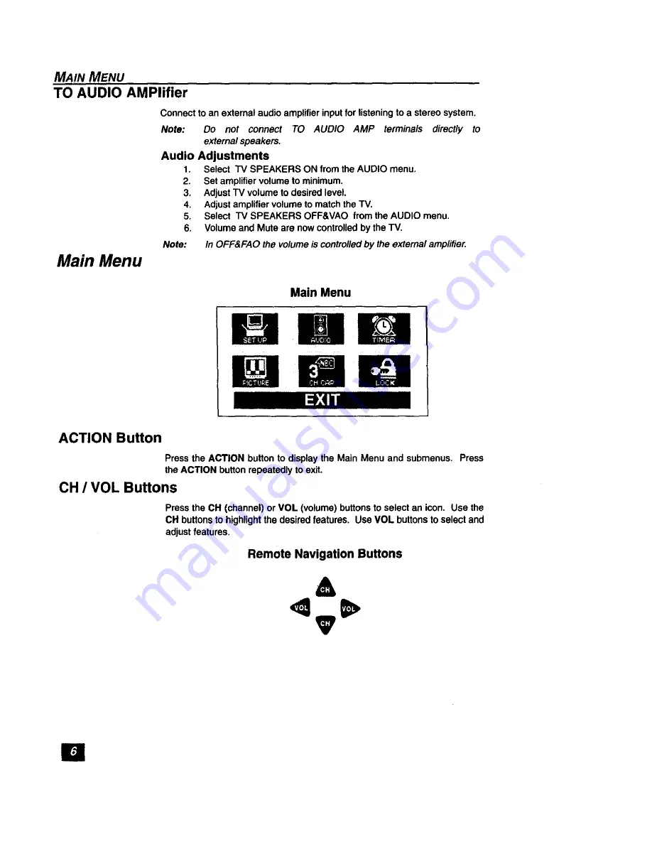 Panasonic CT-27G24 Manual Download Page 6