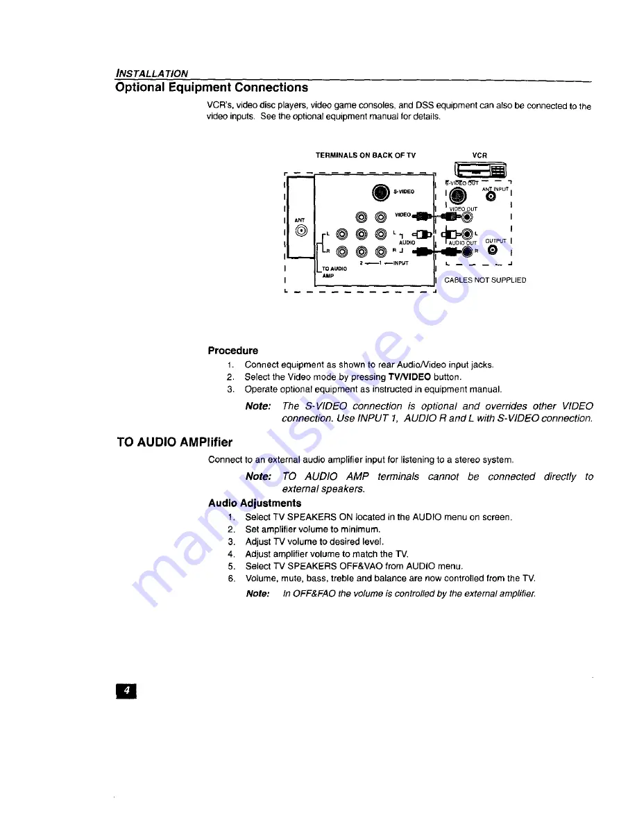 Panasonic CT-27G33 Operating Instructions Manual Download Page 5