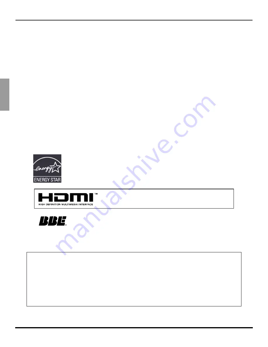 Panasonic CT-27HC15 Operating Instructions Manual Download Page 4