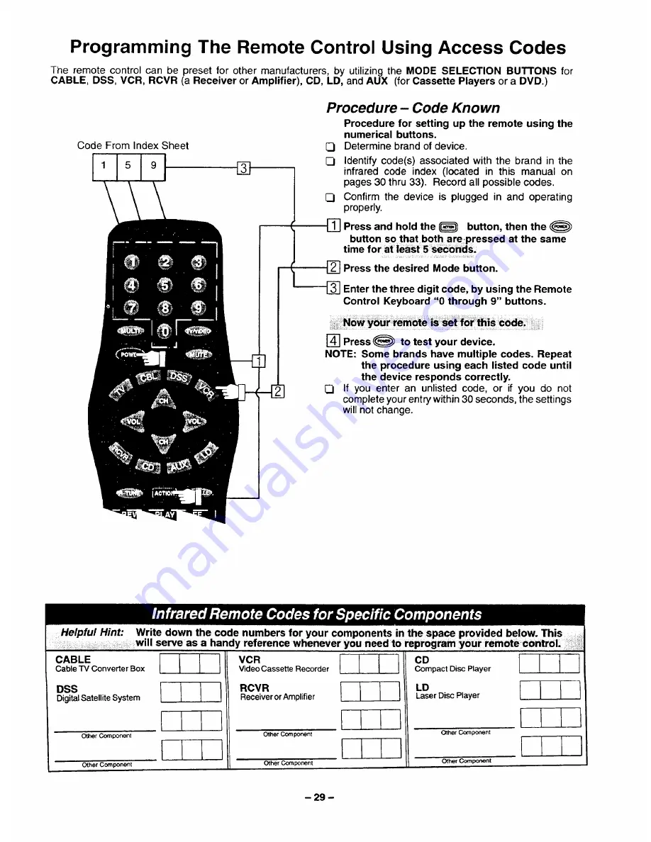 Panasonic CT-32G21 Operating Instructions Manual Download Page 29