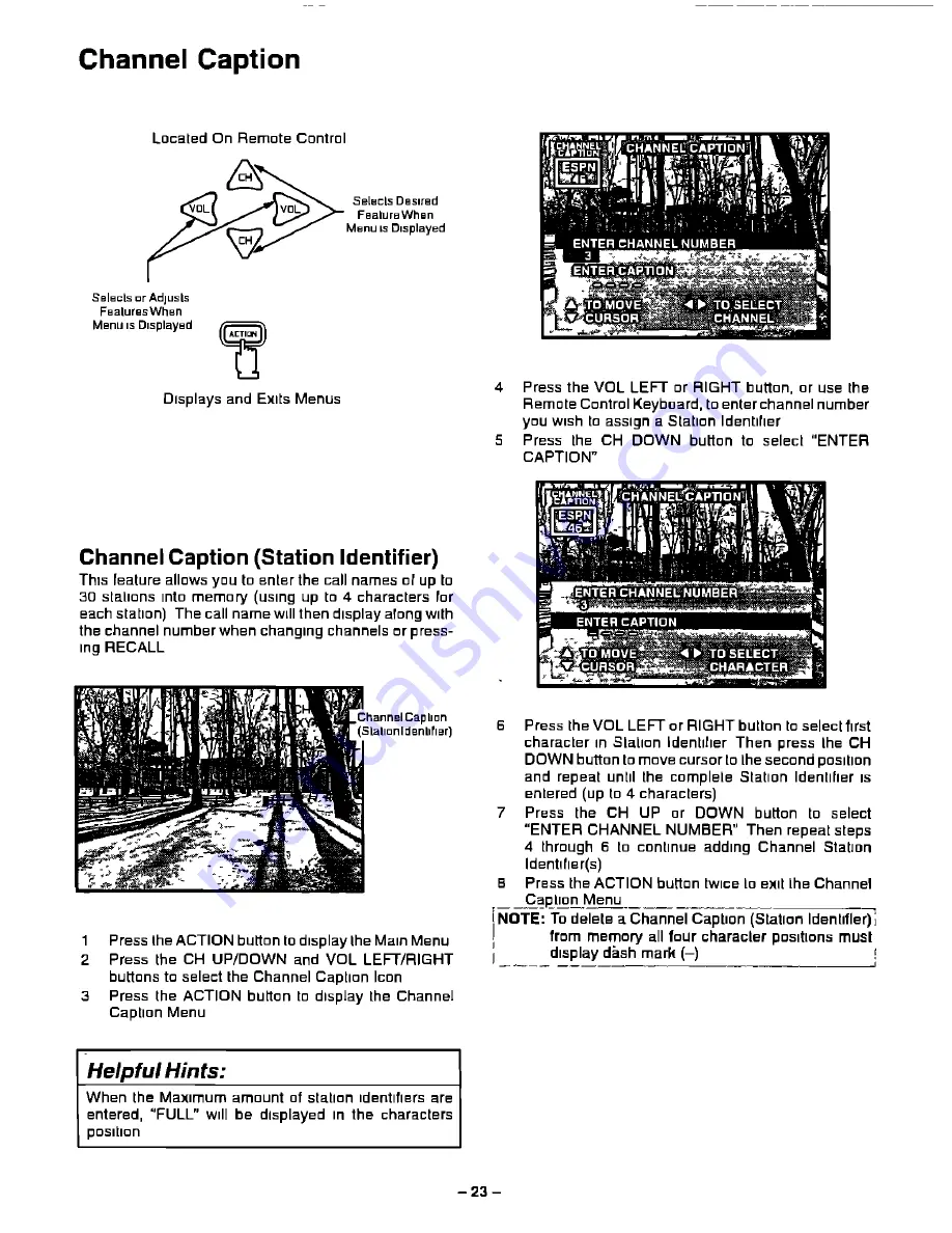 Panasonic CT-32S20 User Manual Download Page 23