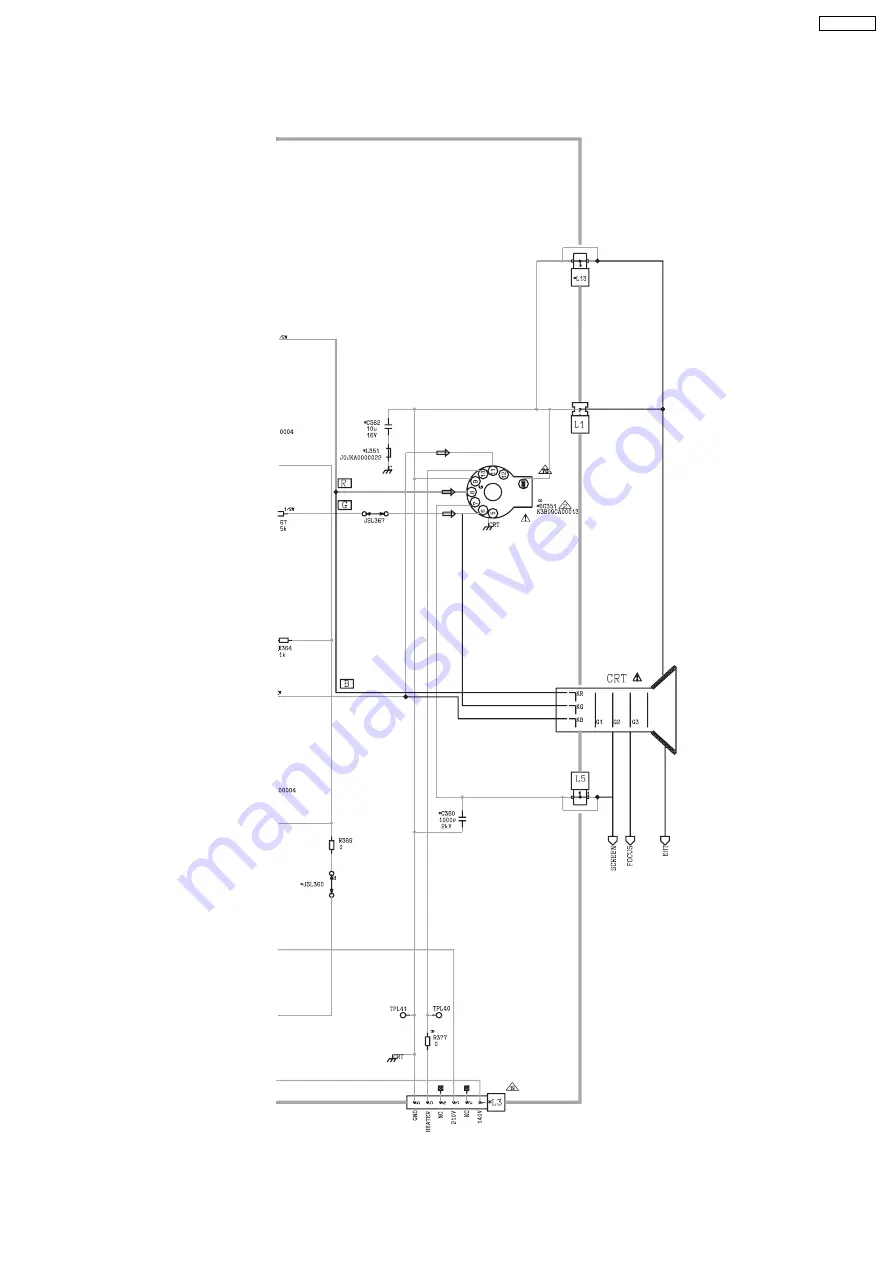 Panasonic CT-F2936LP Service Manual Download Page 21