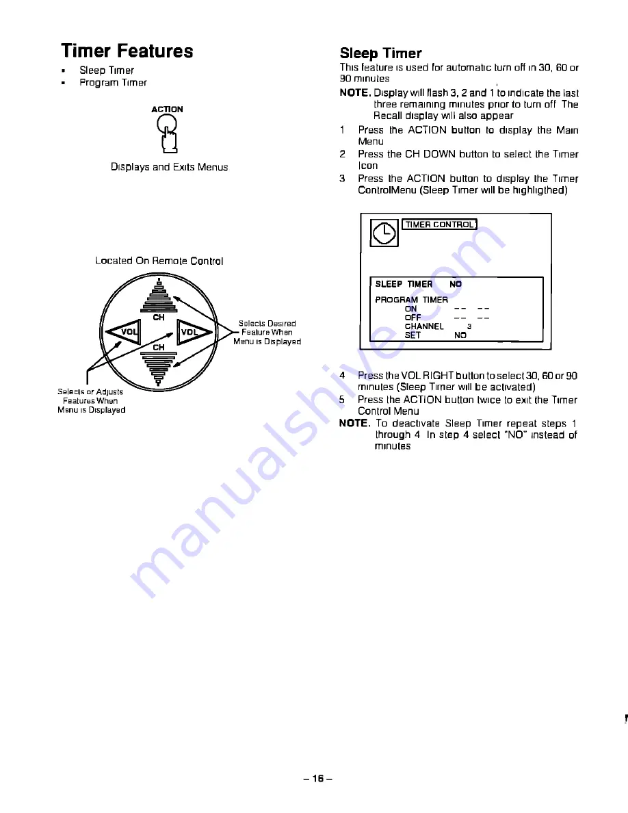 Panasonic CT2584VY - MONITOR Operating Instructions Manual Download Page 16