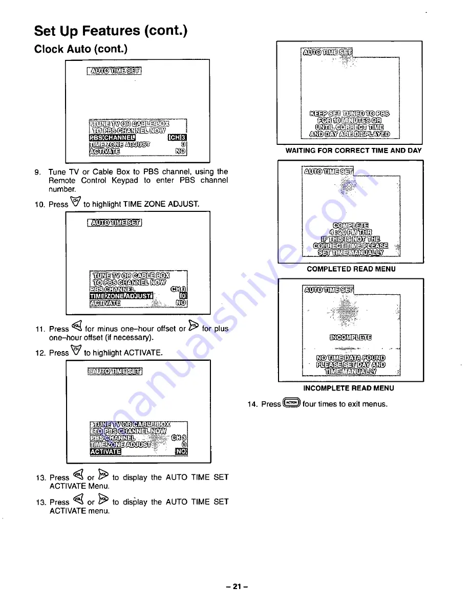 Panasonic CT3696VY - 36