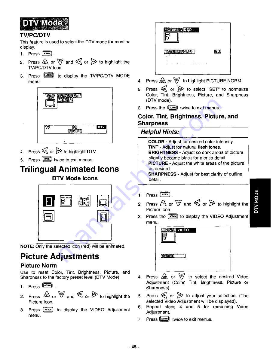 Panasonic CT3696VY1 - 36