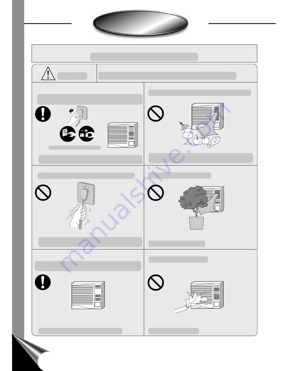 Panasonic CW-C100AU Install And Operation Instructions Download Page 6