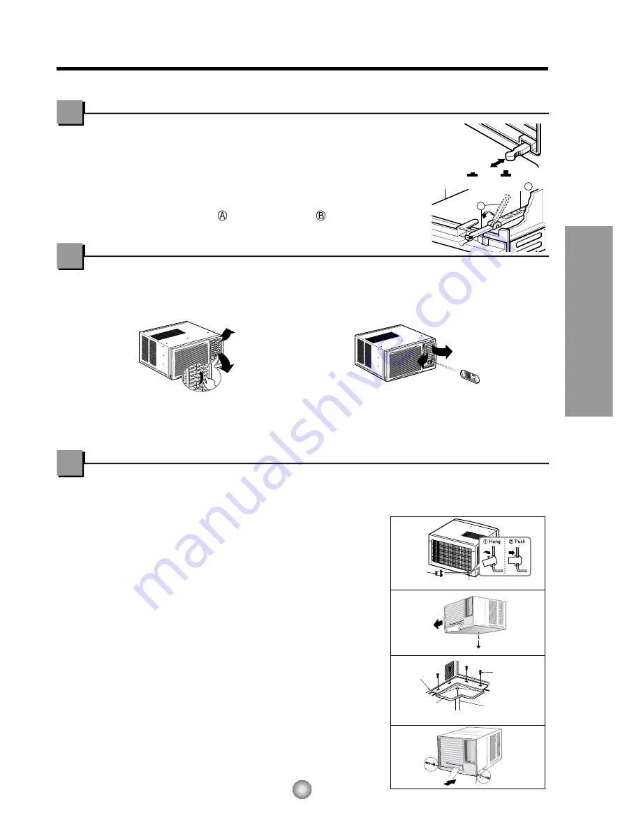 Panasonic CW-XC104HK Installation And Operating Instructions Manual Download Page 7