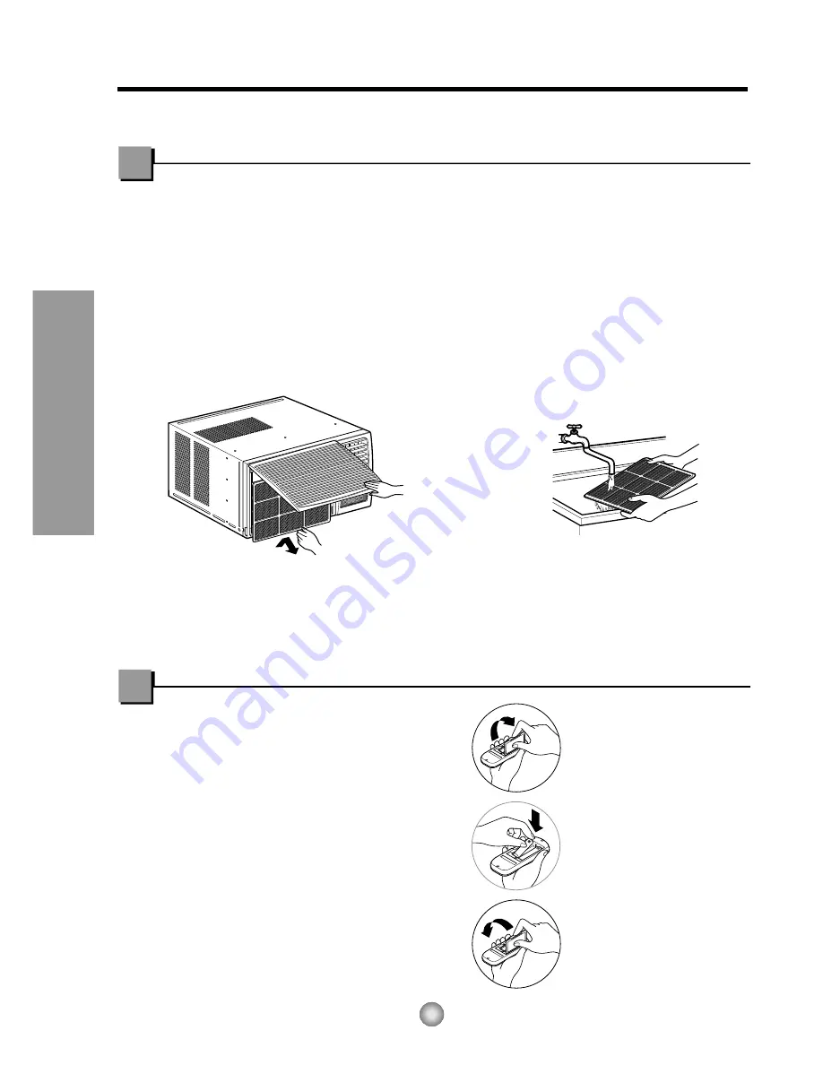 Panasonic CW-XC104HK Installation And Operating Instructions Manual Download Page 8