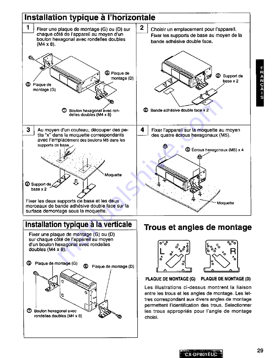 Panasonic CX-DP801 Operating Manual Download Page 29