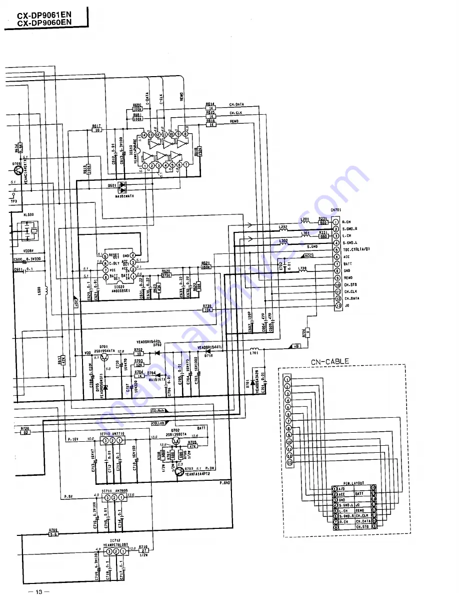 Panasonic CX-DP9060EN Service Manual Download Page 20