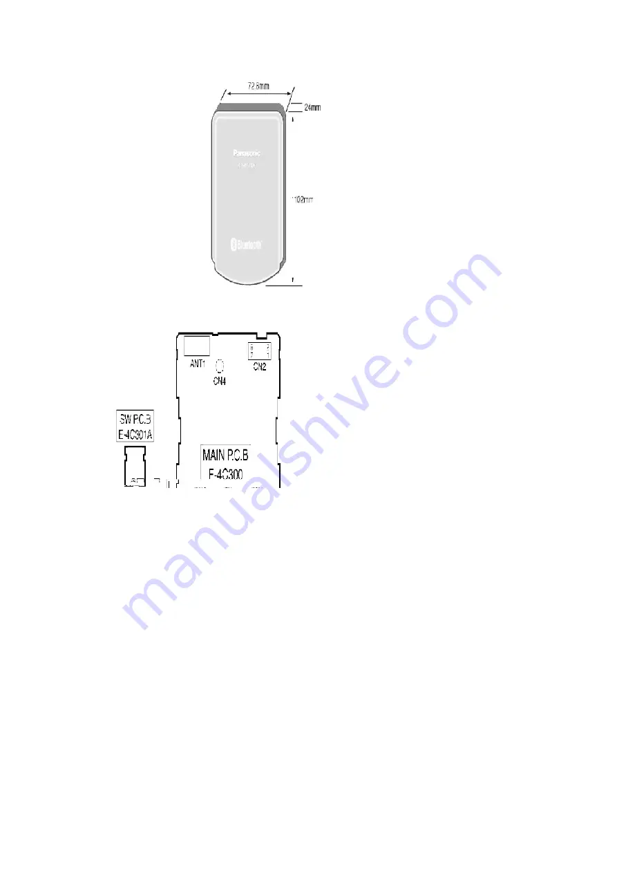 Panasonic CY-BT100N Service Manual Download Page 4