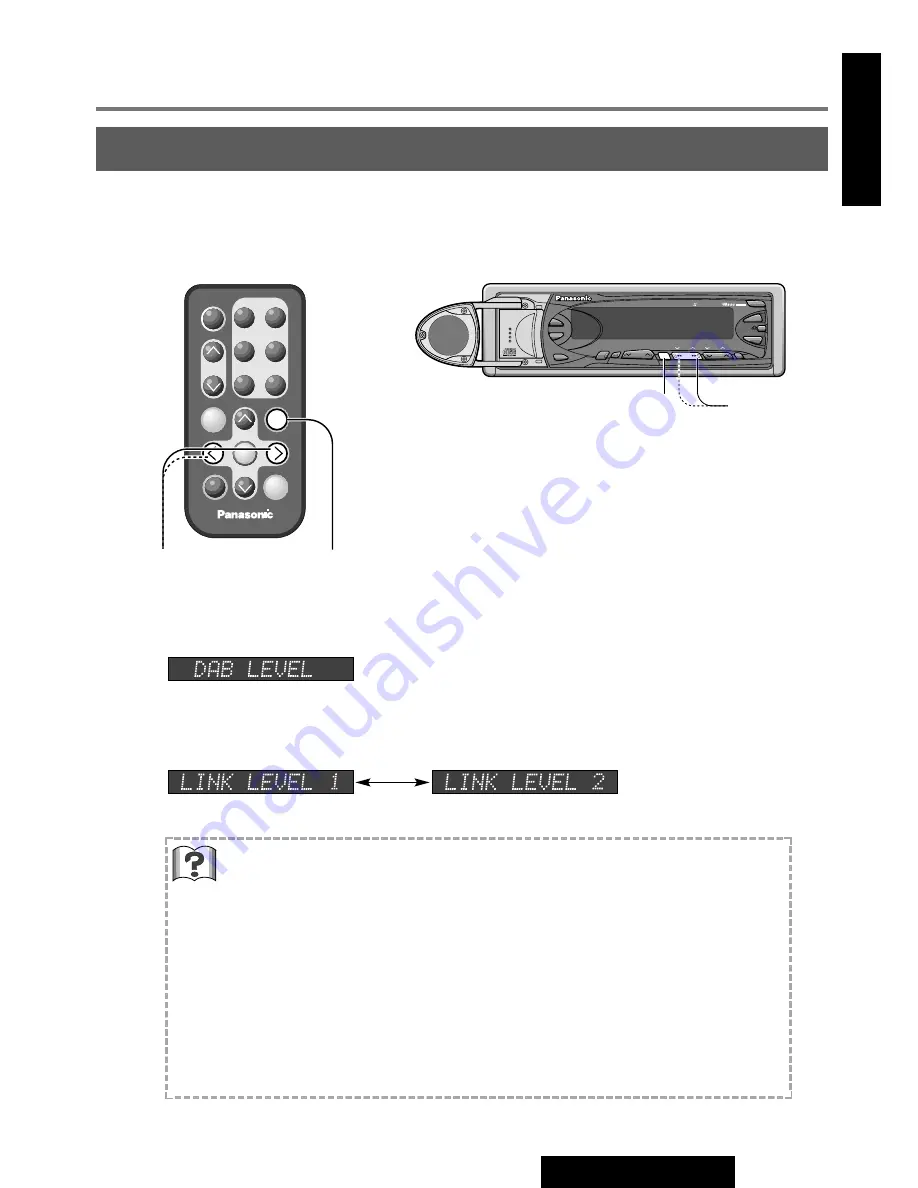 Panasonic CY-DAB2000N Скачать руководство пользователя страница 27