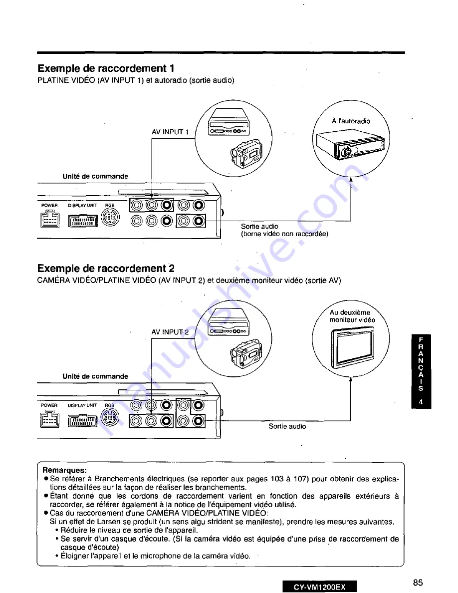 Panasonic CY-VM1200EX Скачать руководство пользователя страница 85