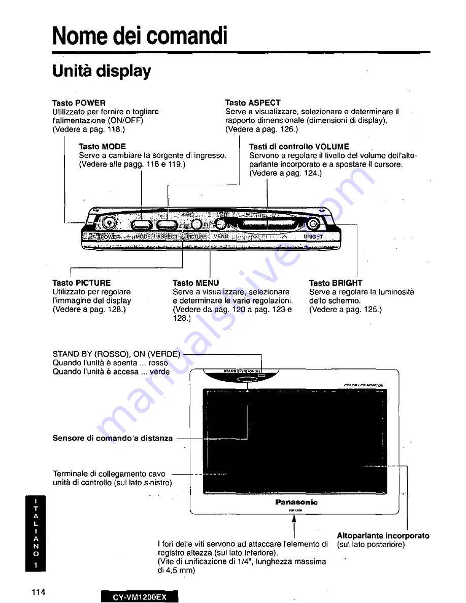 Panasonic CY-VM1200EX Скачать руководство пользователя страница 114