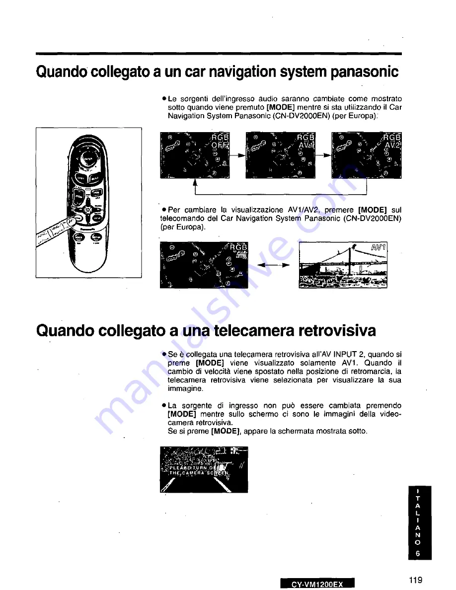 Panasonic CY-VM1200EX Скачать руководство пользователя страница 119