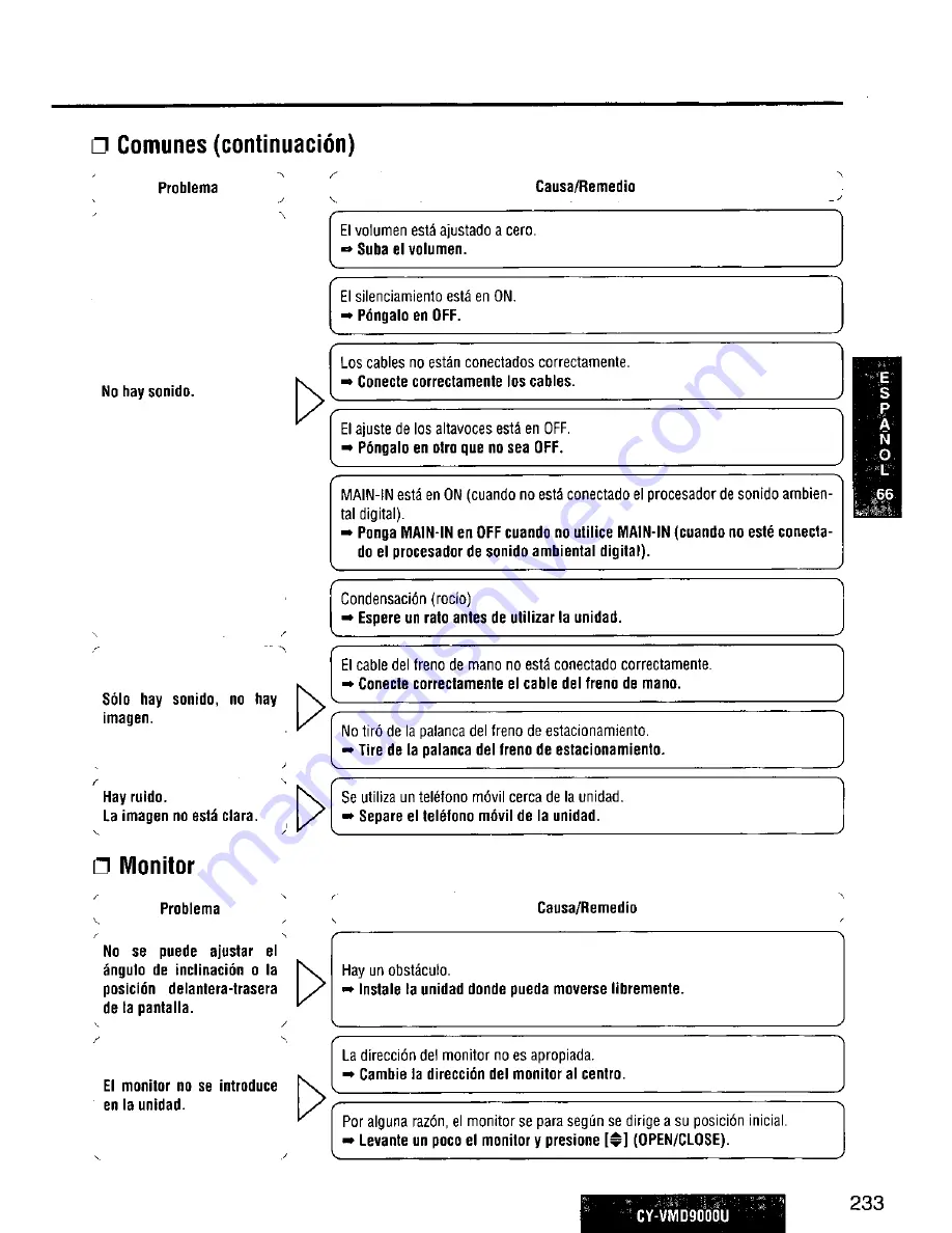 Panasonic CY-VMD9000U Operating Manual Download Page 233