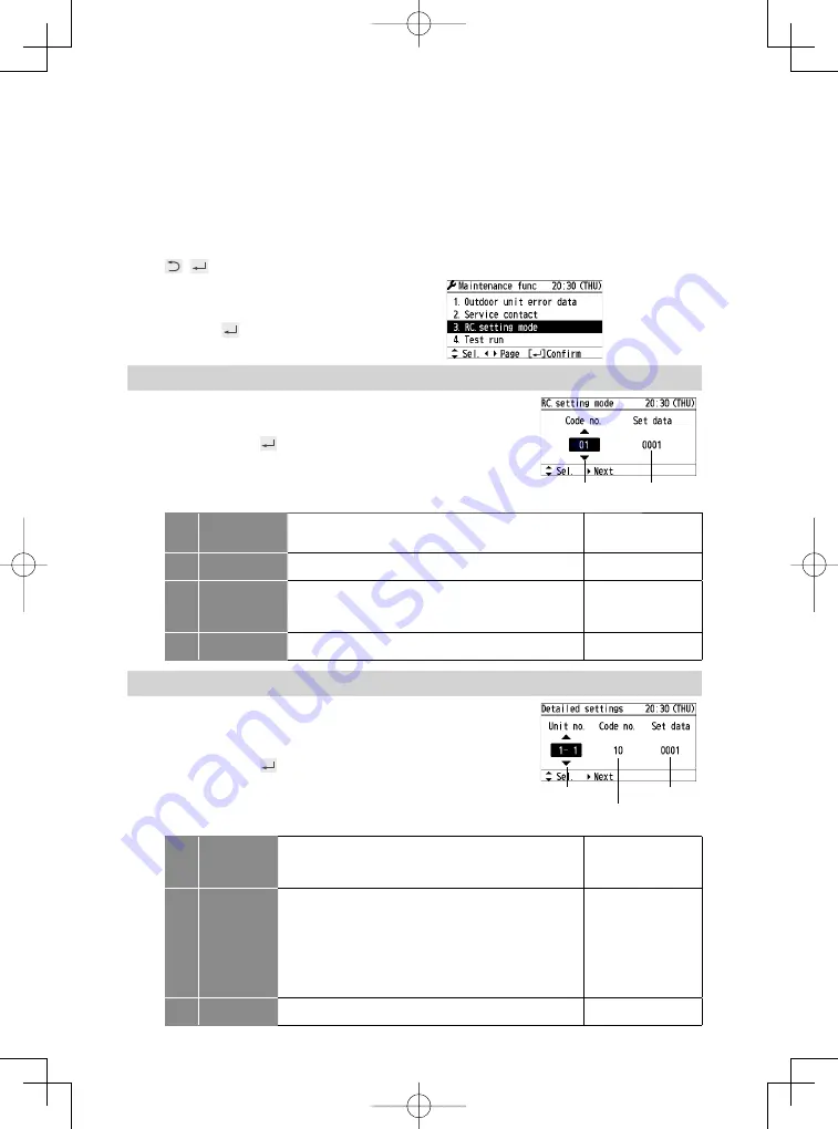 Panasonic CZ-RTC5 Installation Instructions Manual Download Page 72