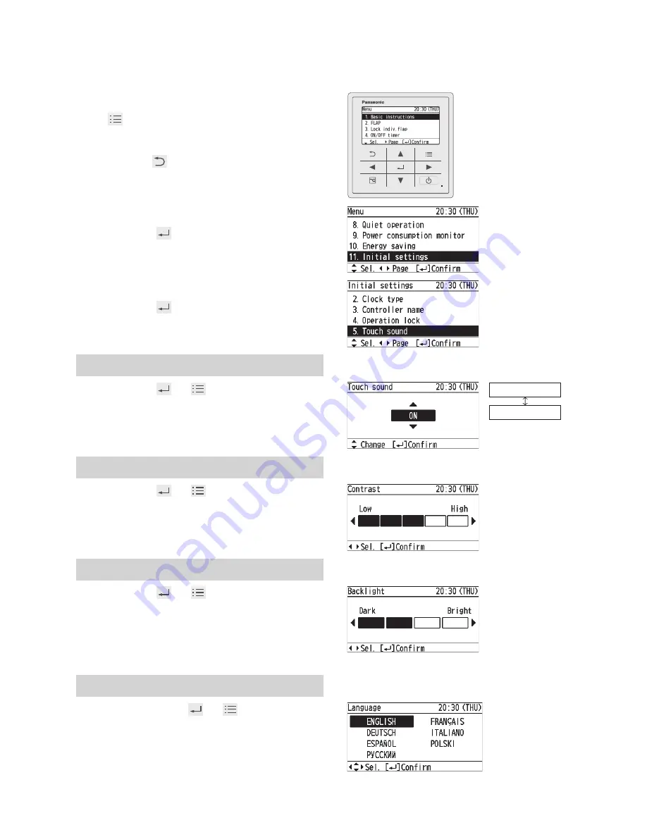 Panasonic CZ-RTC5B Operating Instructions Manual Download Page 42