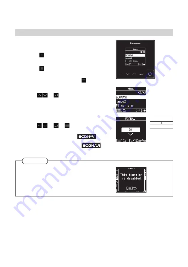 Panasonic CZ-RTC6BLW Operating Instructions Manual Download Page 15