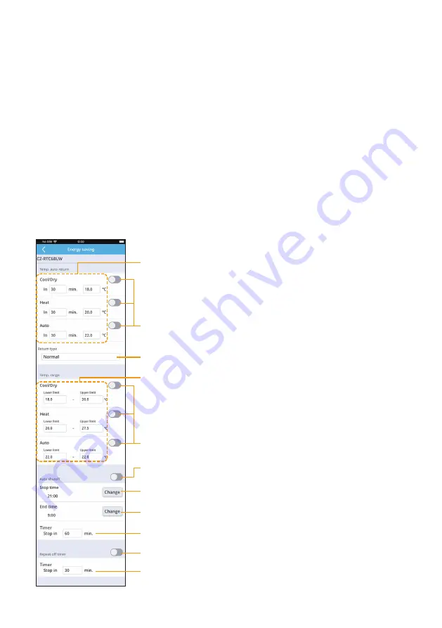 Panasonic CZ-RTC6BLW Operating Instructions Manual Download Page 49