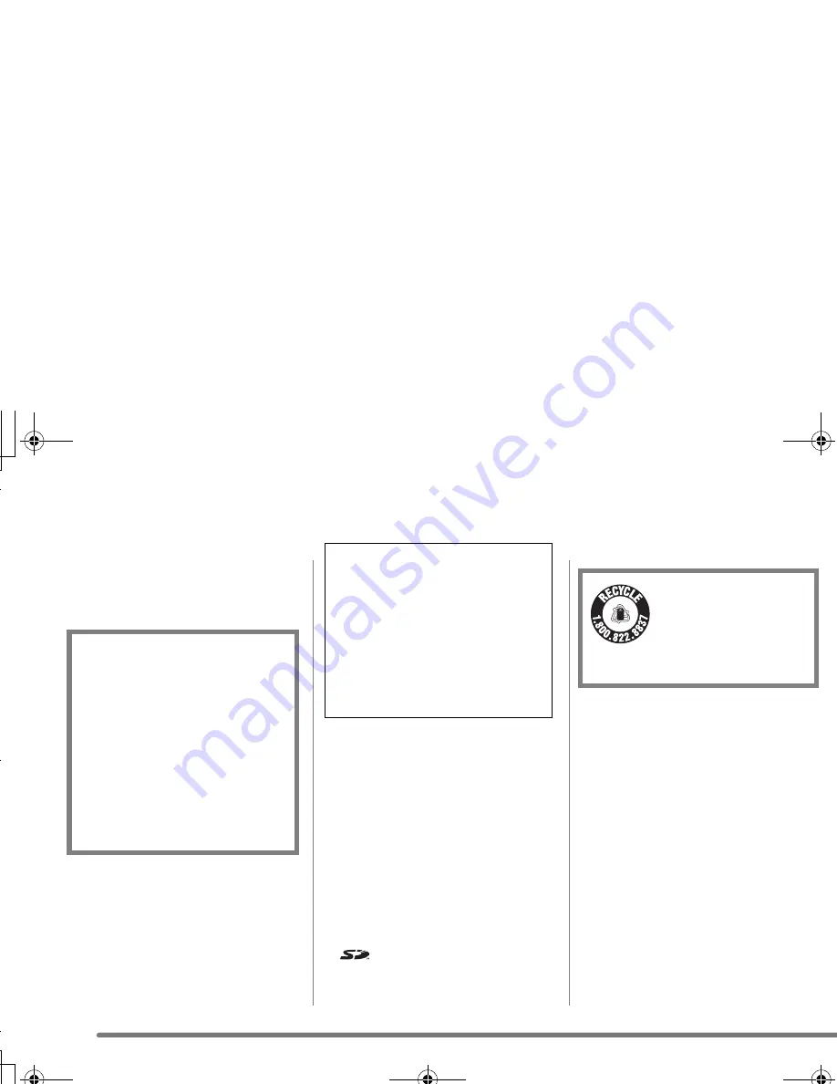 Panasonic D-Snap SV-AS10PP Operating Instructions Manual Download Page 6