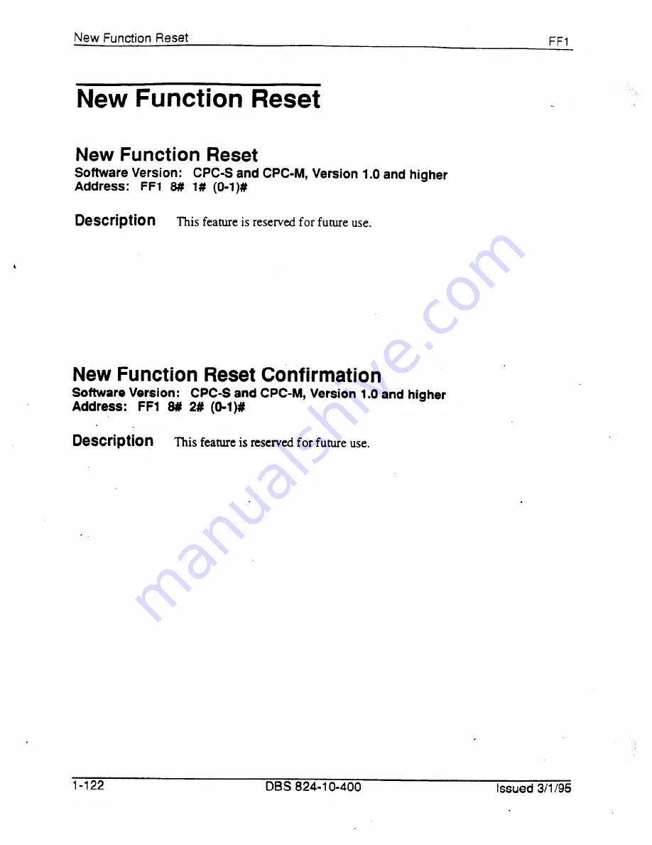 Panasonic DBS 824 Installation Manual Download Page 233