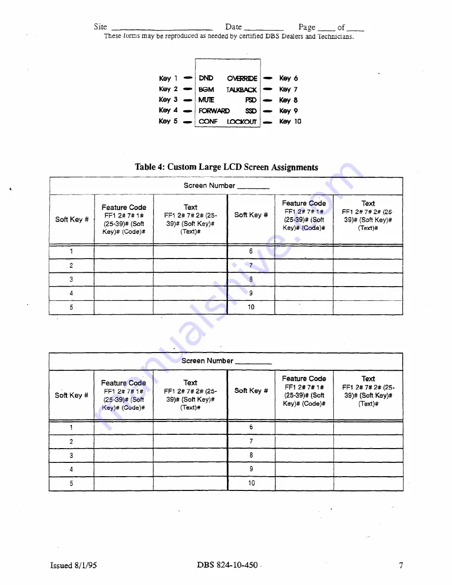 Panasonic DBS 824 Installation Manual Download Page 426