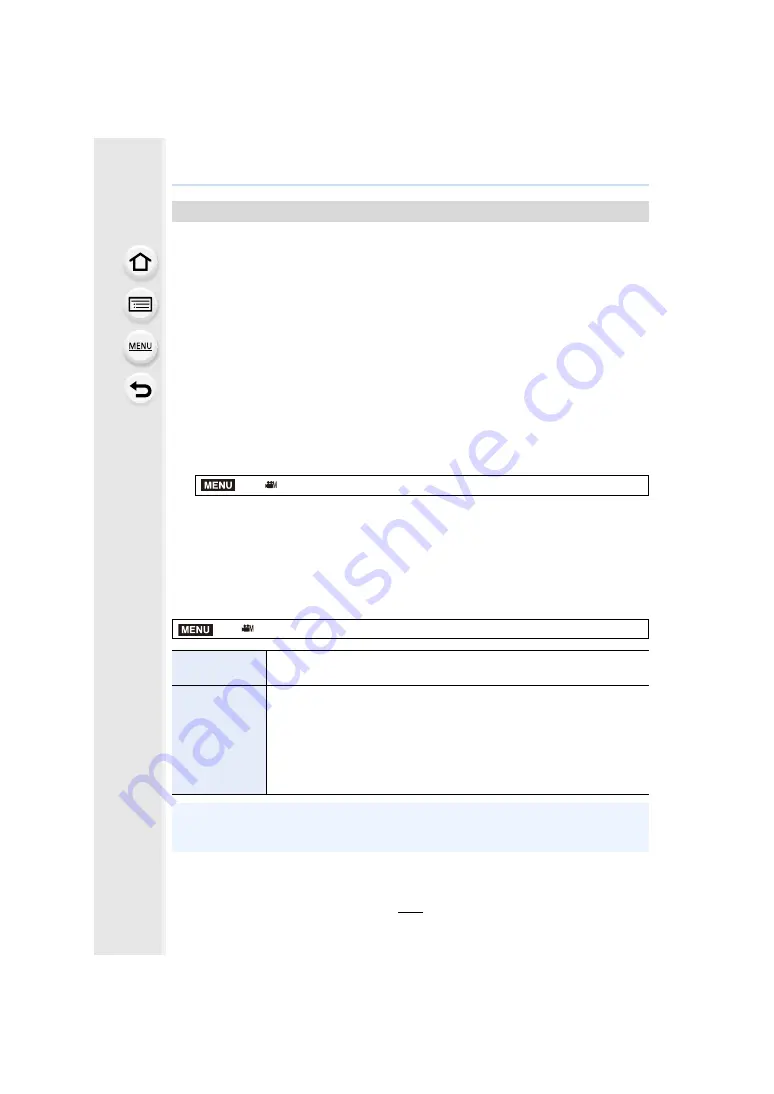 Panasonic DCGH5GNK Operating Instructions For Advanced Features Download Page 186