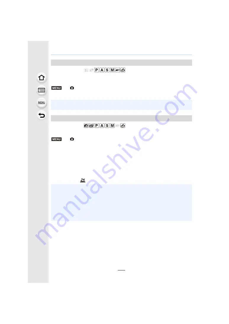 Panasonic DCGH5GNK Operating Instructions For Advanced Features Download Page 216