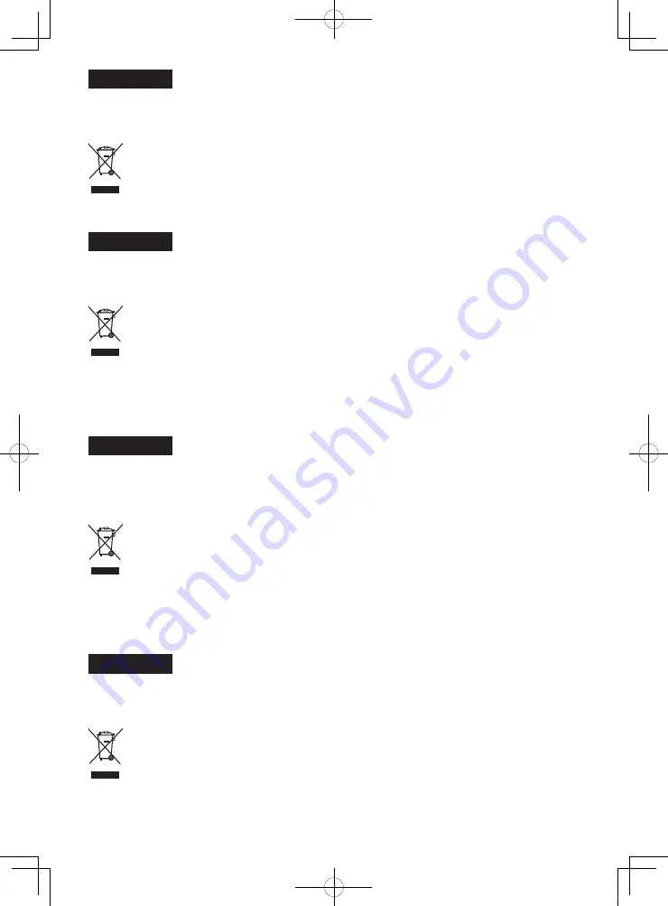 Panasonic DHQX1601ZA/T1 Operating Instructions Manual Download Page 2