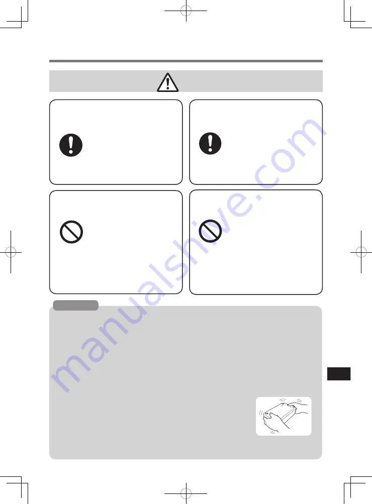 Panasonic DHQX1601ZA/T1 Operating Instructions Manual Download Page 71